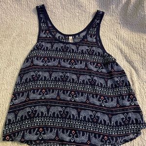 Chiffon casual tank top